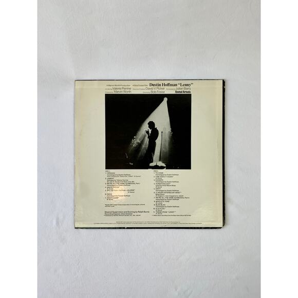 LP Lenny Motion Picture Soundtrack Dustin Hoffman 1974 United Artists Records - Picture 3 of 7